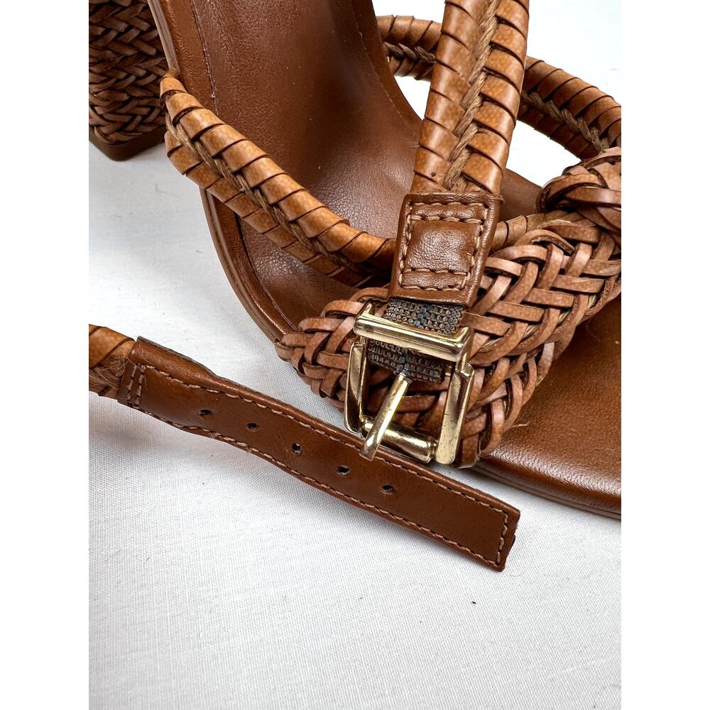 Steve Madden Braided Block Heel Sandals – Size 9M - Picture 6 of 13